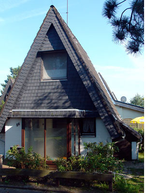 Haus Strandrose, Aussenansicht, Eingang