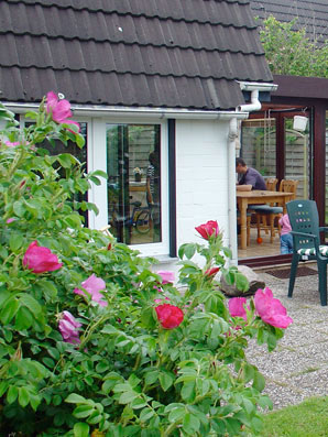 Haus Strandrose, Gartenansicht